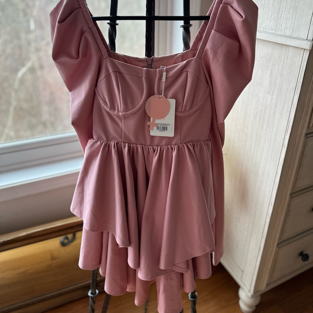 Selkie Dusty Rose Boleyn Dress